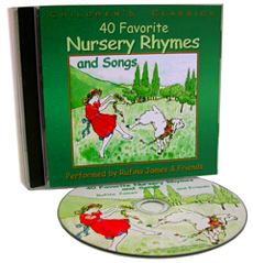 RUFINA JAMES: 40 Favorite Nursery Rhymes and Songs